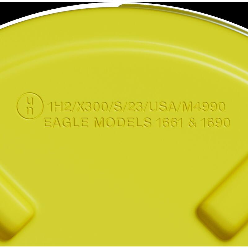 SUROTAYAGE+COUVERCLE 361L   EDR16900YL JAUNE EAGLE