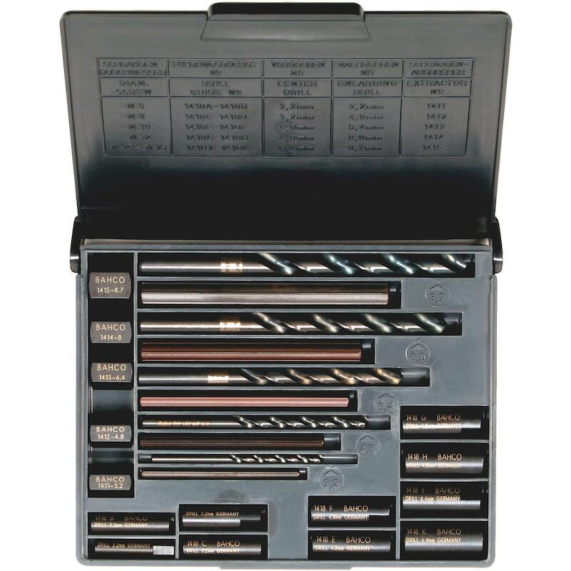 TAPEINDUITDR.SET            1418S (20ST)     BAHCO