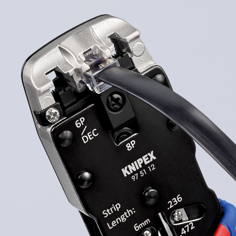 KNIPEX 975112 KRIMPTANG VOOR WESTERN-STEKKERS