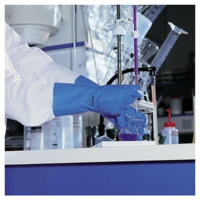 GANT NITRILE BLEU 31CM      ULTRANITRIL 472 6 MAPA