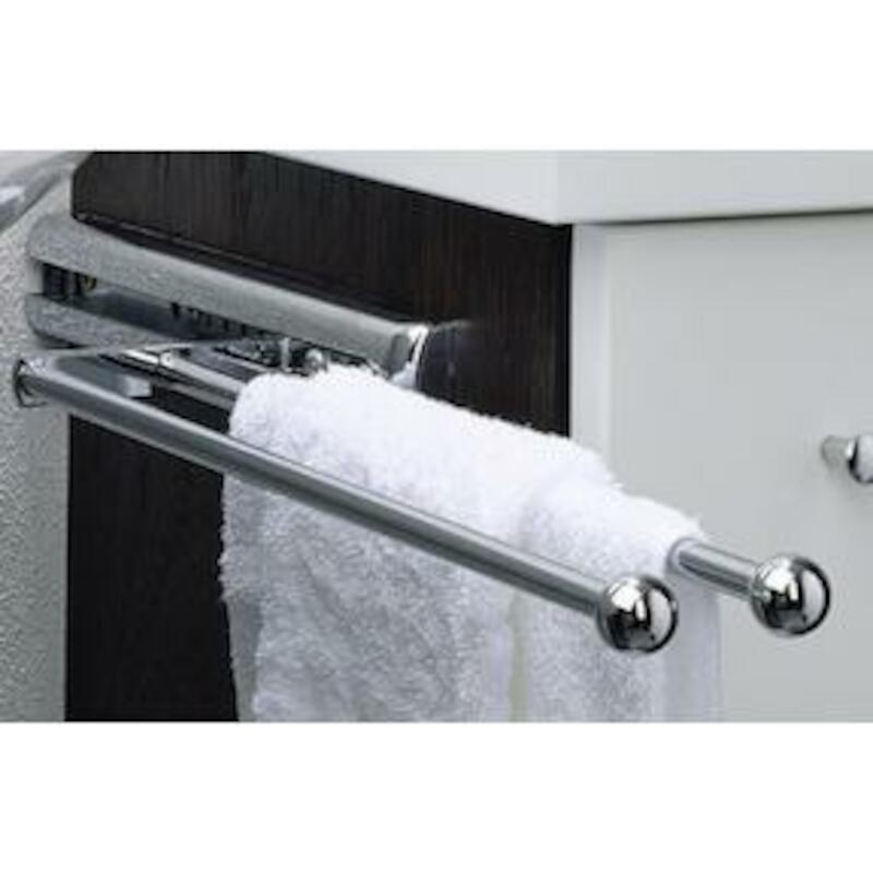 UITTREKBARE HANDDOEKHOUDER 410MM LANG   HETT-70690
