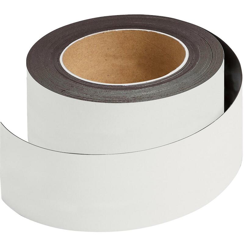 MAGNEETSTRIP - BRADY 225176 - WIT 80X 10 M (1 EA)