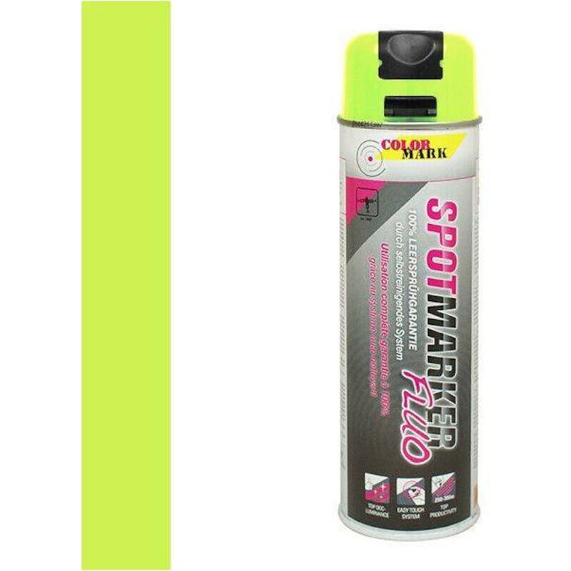 MARK.SPRAY FLUO-GEEL 500ML  SPOTMARKER   COLORMARK