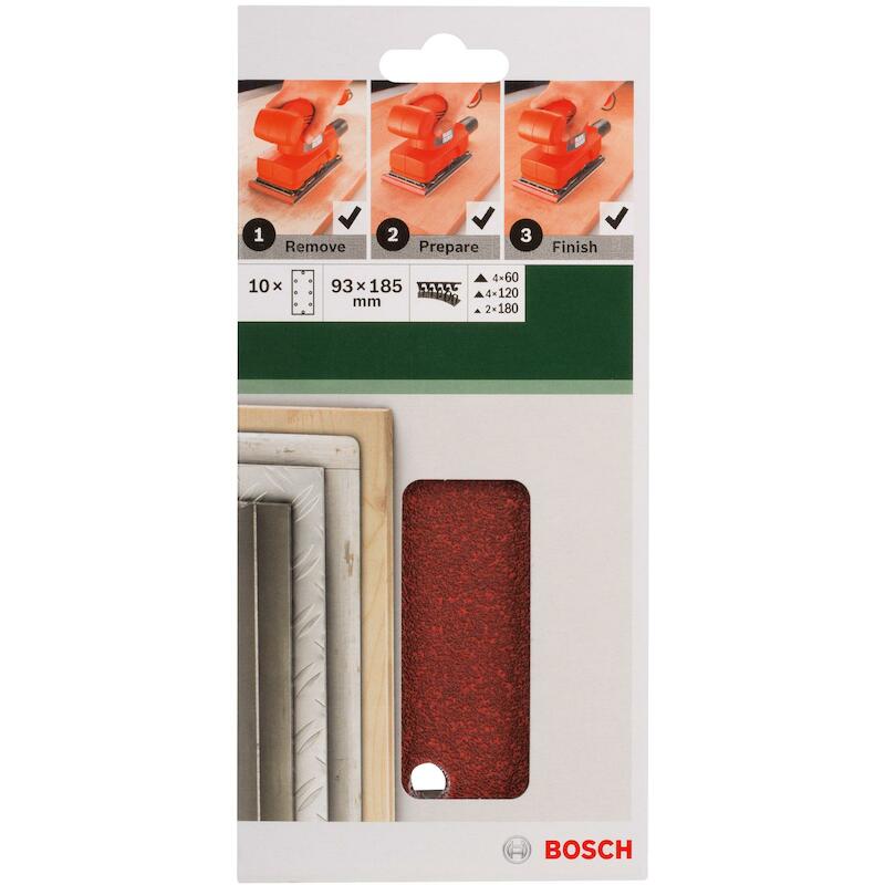 SET SCHUURVELLEN 93X185 8G. 2609256A93 DIVERS(10ST