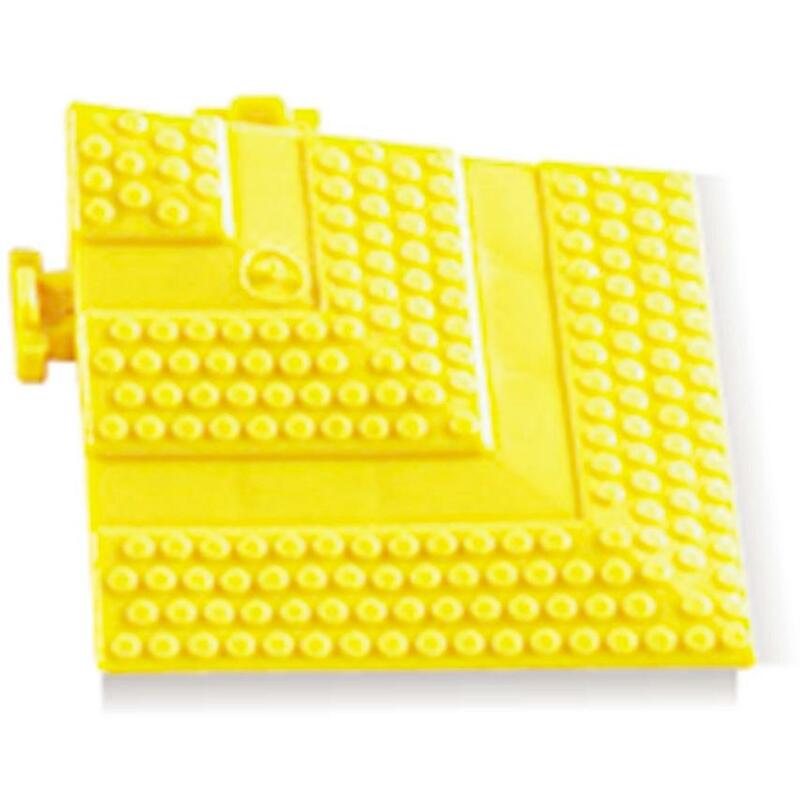 TAPIS ANTIDERAPANT FPX07410005 120X120 JAUNE  FAMI