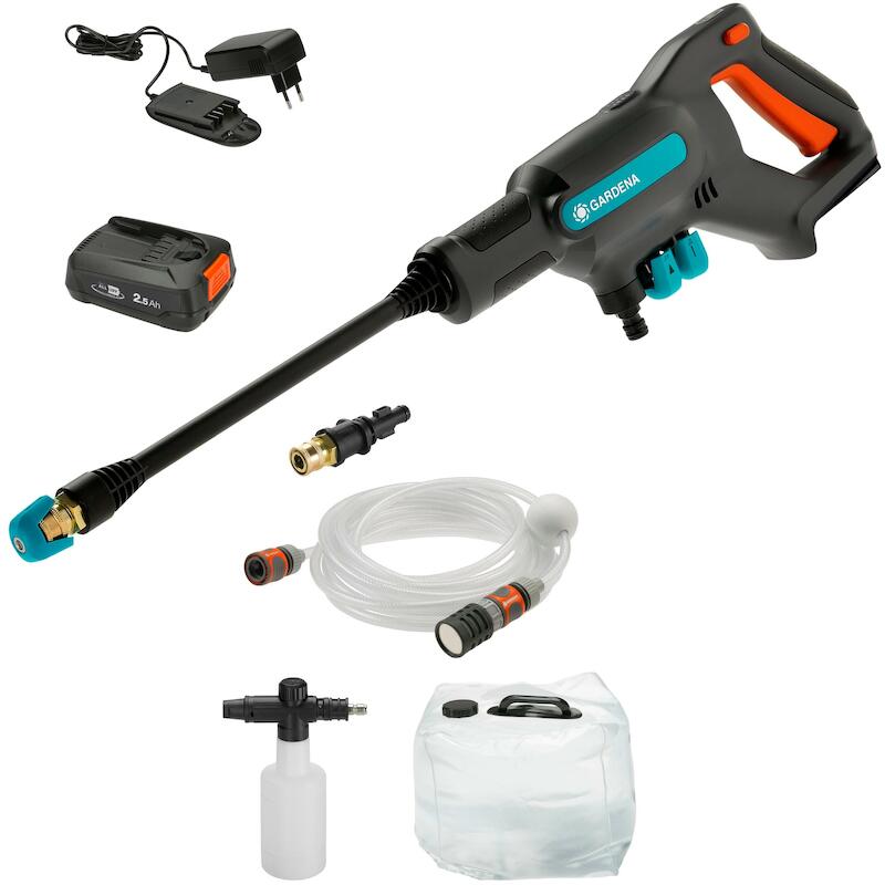 ACCUHOGEDRUKREIN.18V/2,5AH  AQUACLEAN SET PREMIUM