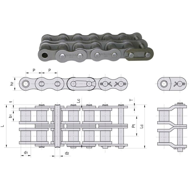 KETTING - DONGHUA 10B-2 -  5/8 INCH