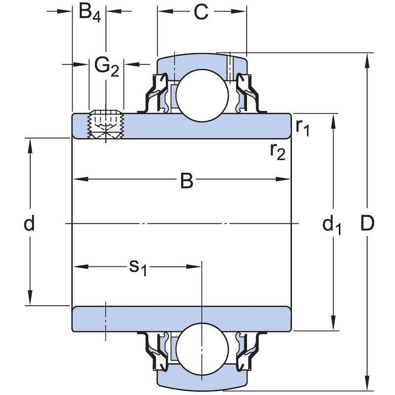 ROULEMENT-Y                 YAR 205-2RF        SKF
