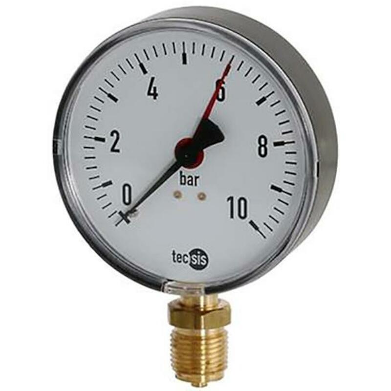 MANOMETRE 1/2"OA D100-0/25BAR   1444   ABS
