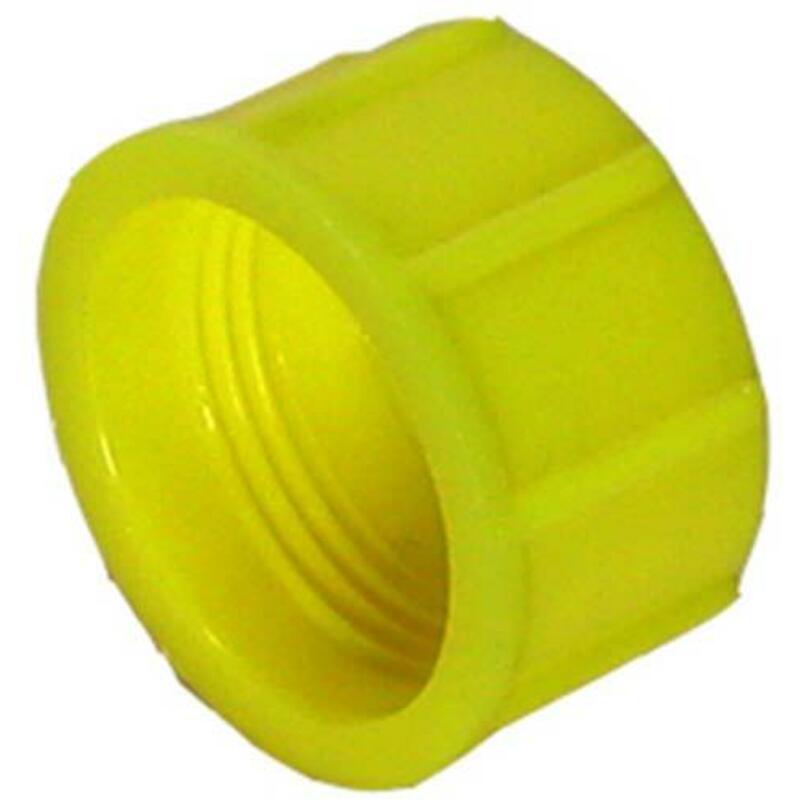 STOFKAP PE  M14X1,5 V   GEEL   (8L/6S)
