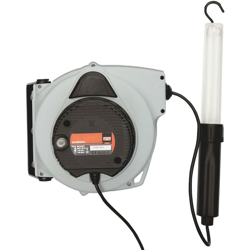 KABELHASPEL 24V 15M IP24    BLCR24VCL + LAMP 24V