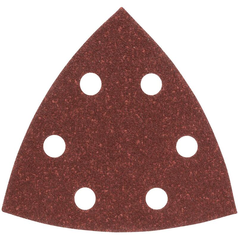 FEUILLE ABR.DELTA 93MM  6TR.2609256A50 P80(5PC)BOS