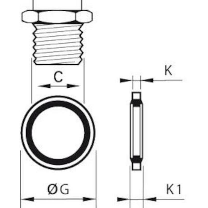 RONDELLE-JOINT IMPERD.1/2"  0139 21 00      LEGRIS