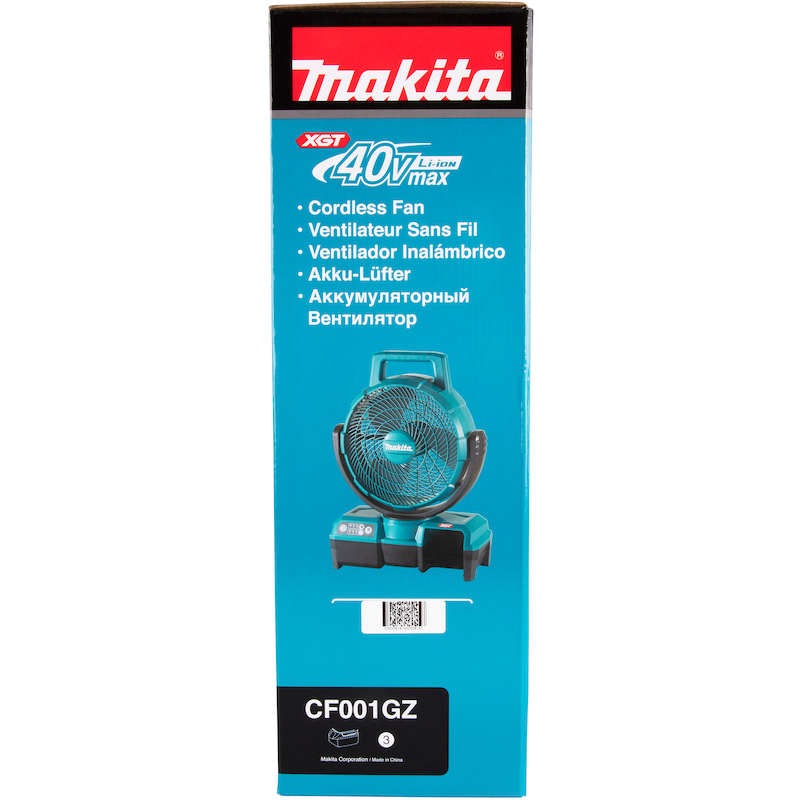 CORDLESS FAN XGT 40VMAX - CF001GZ - MAKITA