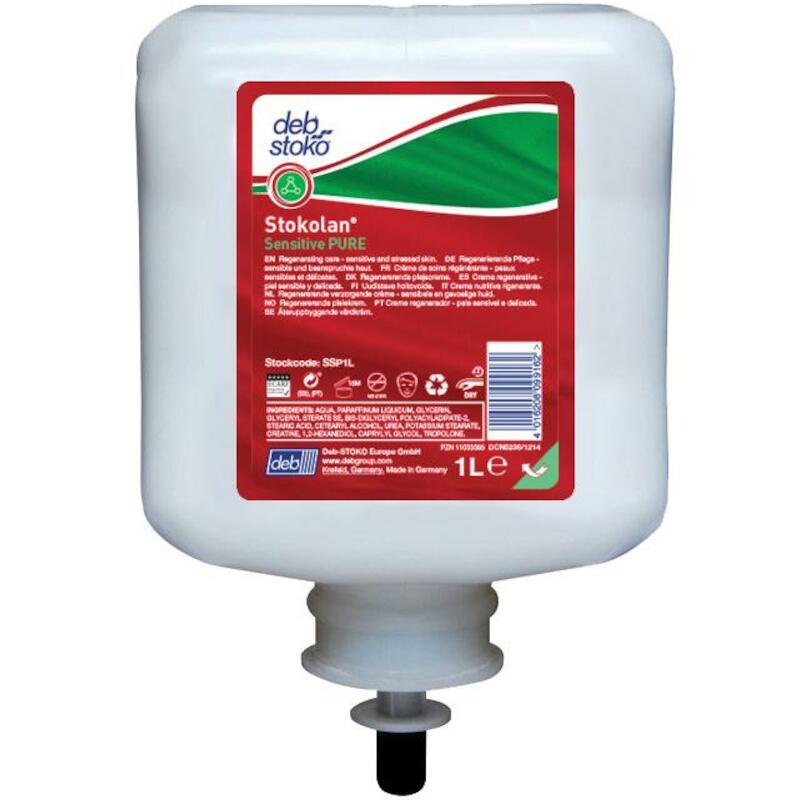 SOIN CUTANÉ 1L/CARTOUCHE    STOKOLAN SENSITIVE DEB