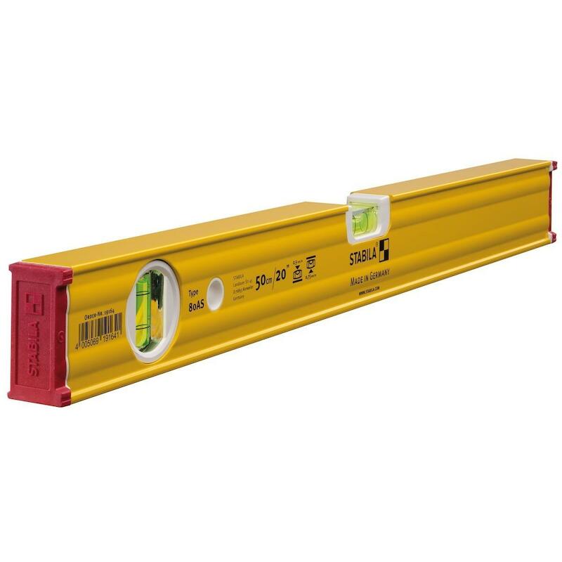 NIVEAU BULLE 500MM RENFORCE 80AS           STABILA