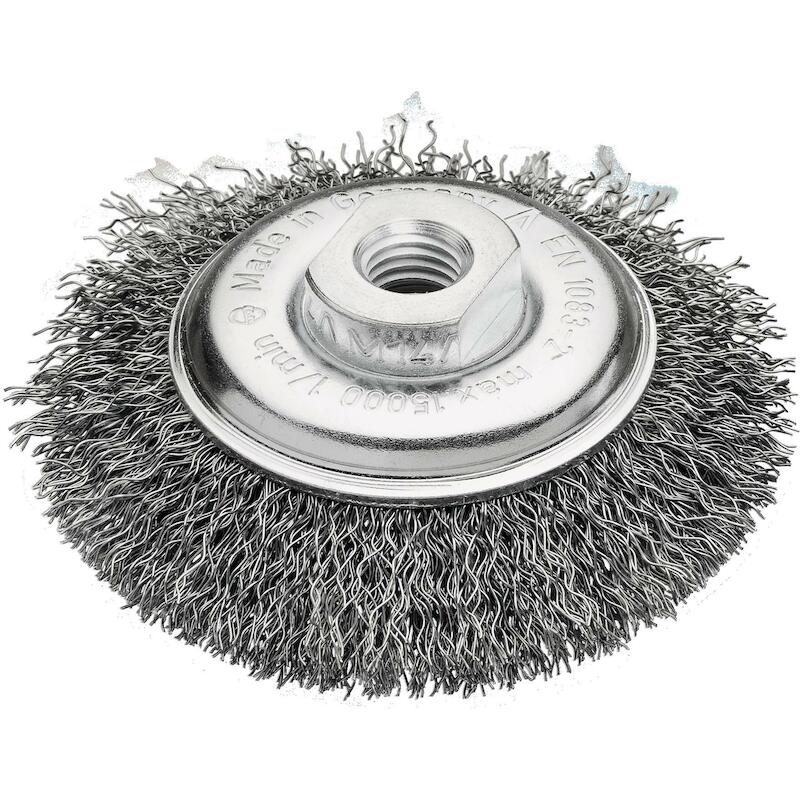 BROSSE CONIQUE 100MM        422177 ACIER  LESSMANN