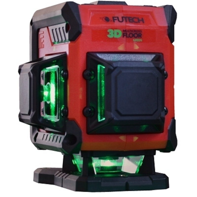 KRUISLIJNLASER GROEN        3D FLOOR        FUTECH