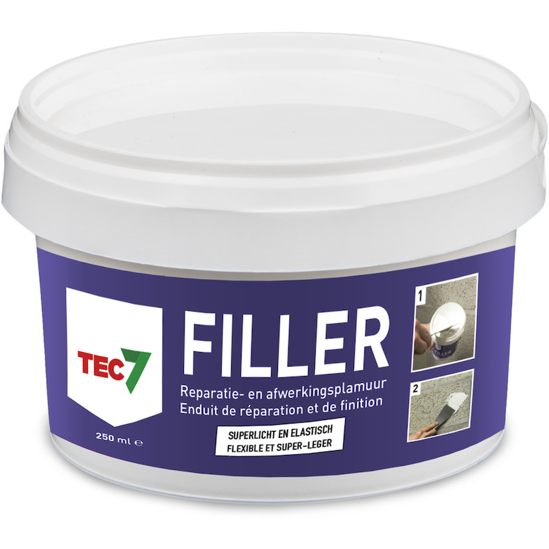 ENDUIT DE FINITION - POT    FILLER - 250ML    TEC7