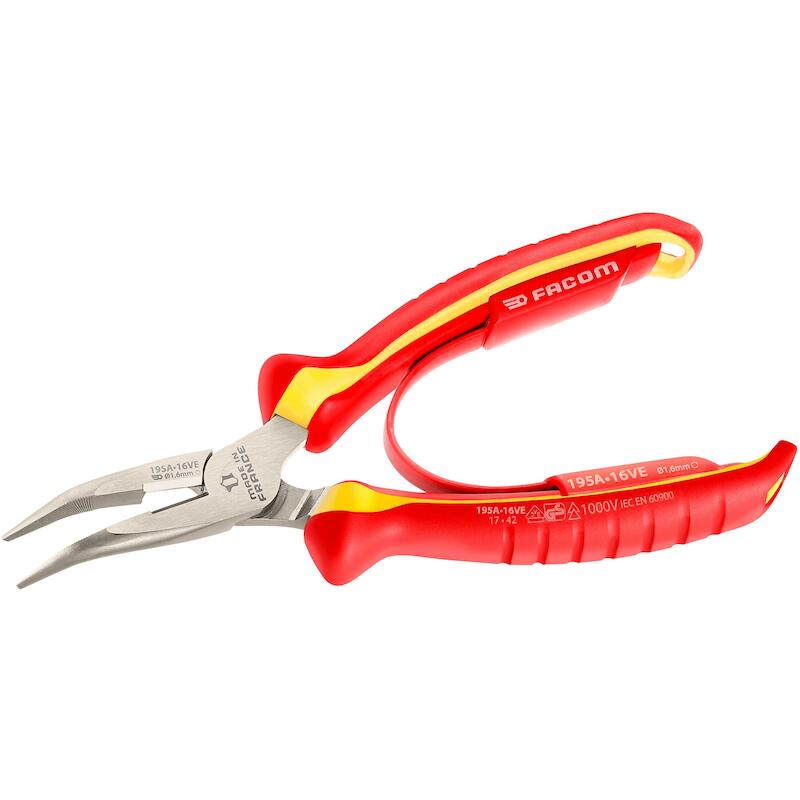 Facom - Halfronde bektang - 193A.16VE - recht - 1000 V vde - 160 mm - 02948664