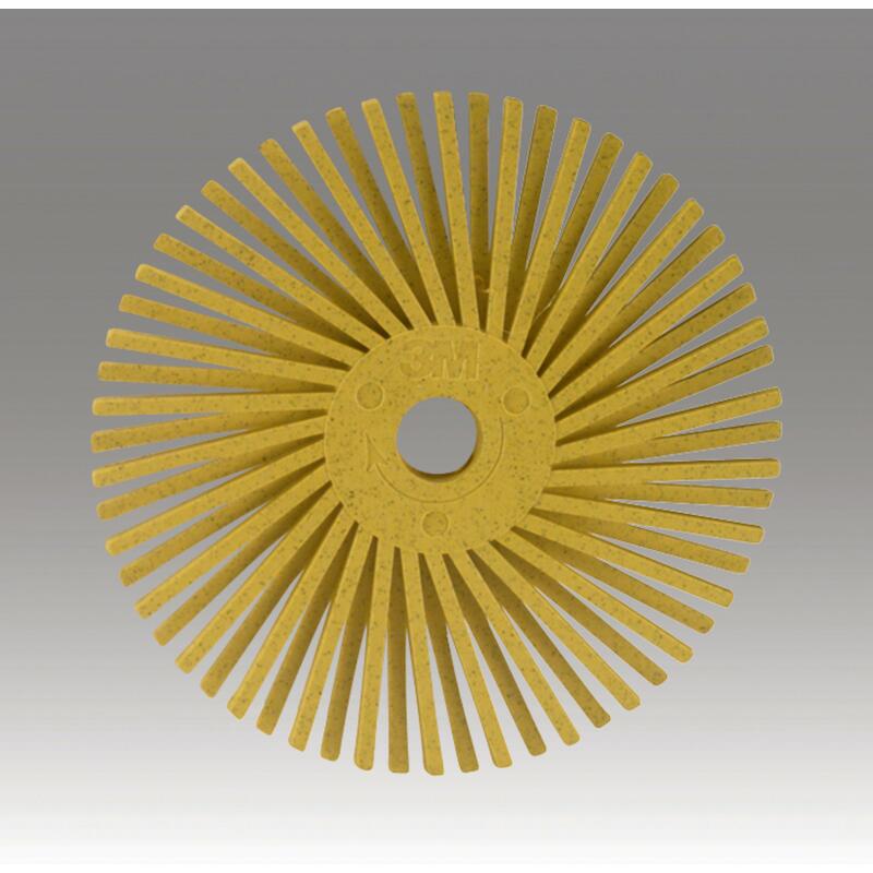 RAD.BRISTLE DISQUE 51X2X10  RB-ZZ/C JAUNE   P80 3M