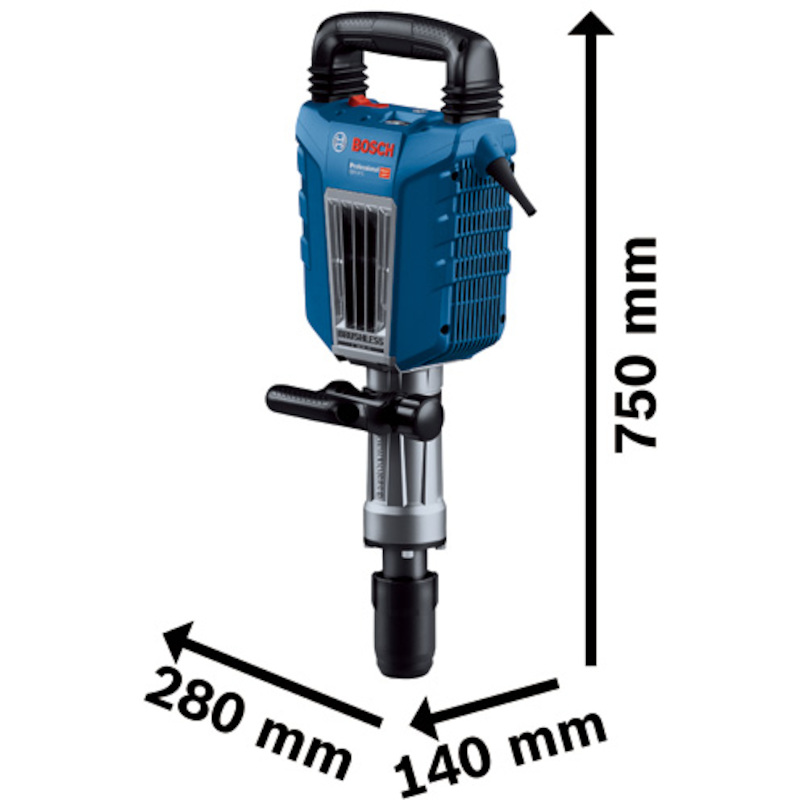 MARTEAU BURINEUR 1750W      GSH 14 C (COFFRE)BOSCH