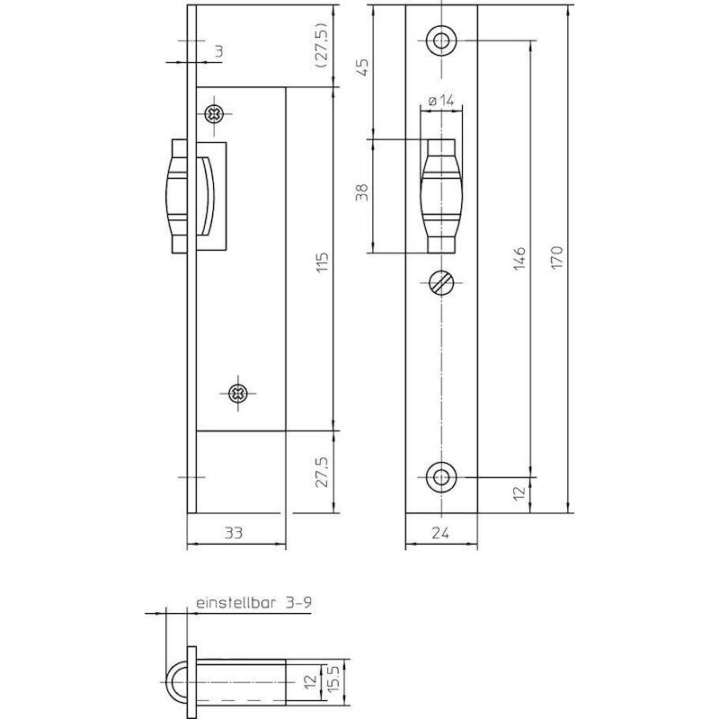 ROLSLOT Z/NACHTSCHIETER     78  RVS            KFV