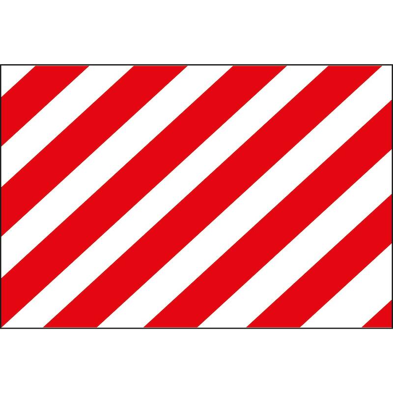 SIGNALISATIETAPE - BRADY 255322 - ROOD EN WIT 428MMX