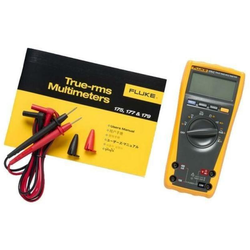 MULTIMETER DIG.TRUE RMS     FLUKE-175 1X9V   FLUKE