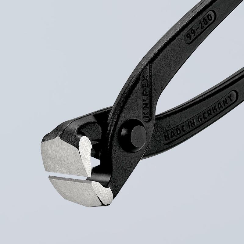 KNIPEX 9900280 MONIERTANG (RABITZ- EN VLECHTERTANG) ZWART GEATRAMENTEERD 280 MM