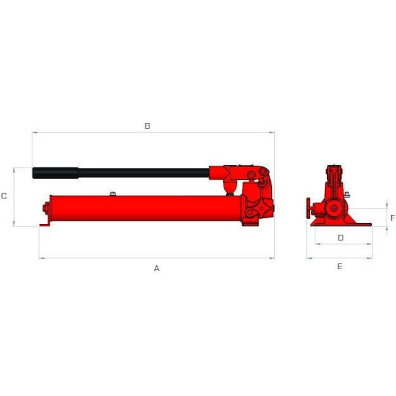 POMPE HYDRAULIQUE MANUELLE  HP227         HI-FORCE