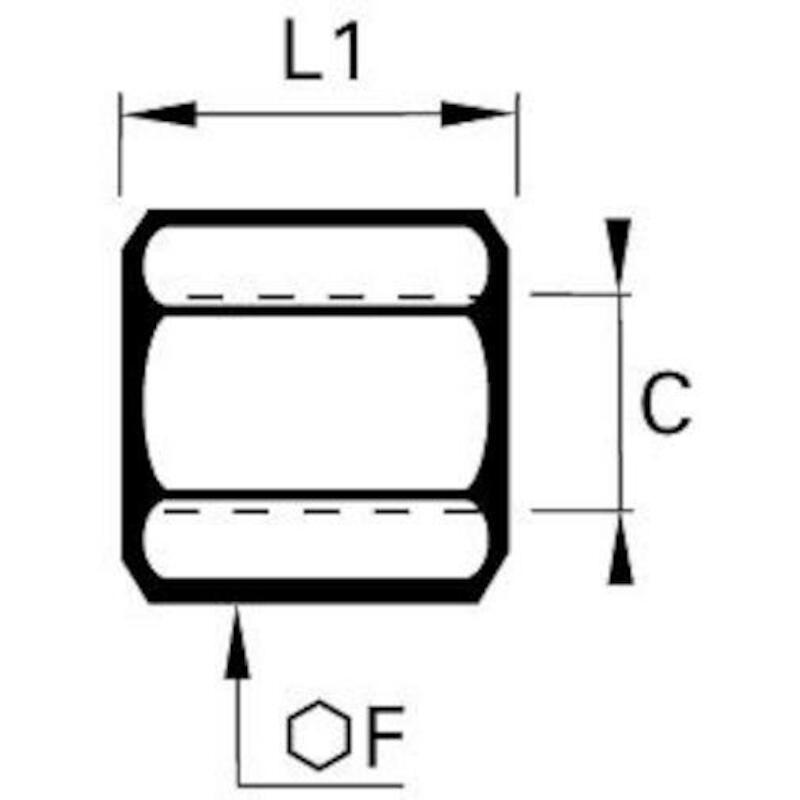 MOF 1/8" X 1/8"BSPP         0155 10 10 MESS.LEGRIS