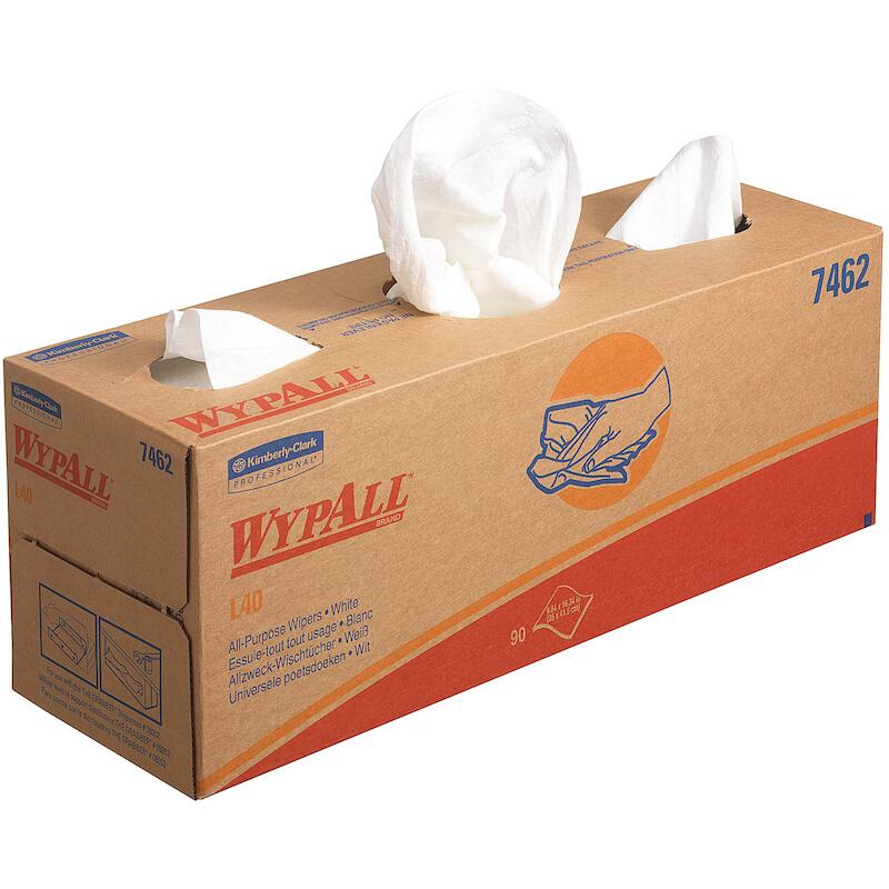 TORCHON BLANC WYPALL L40    7462 250X415  (9X90)KC