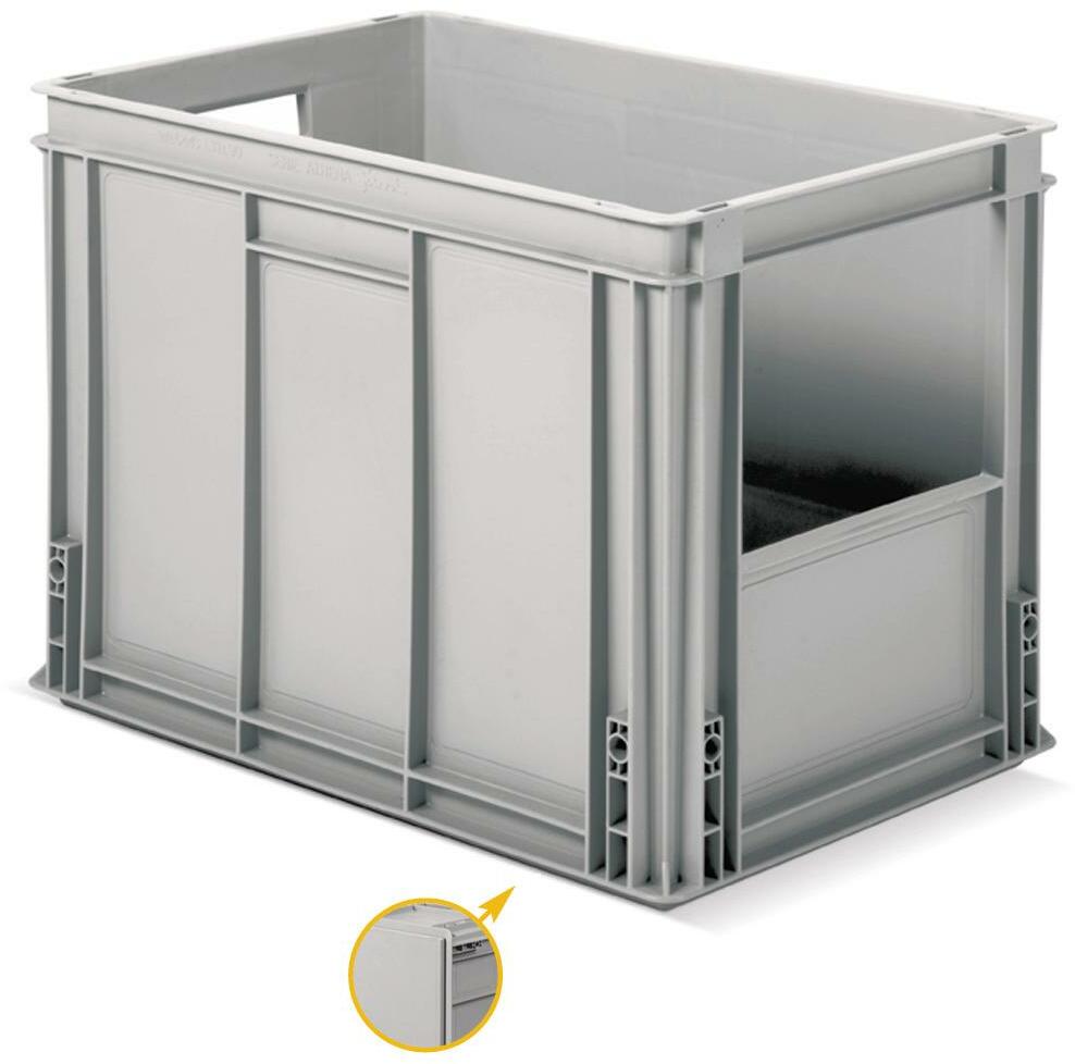 BAC EMPILABLE FPA8051R001 600X430 GRIS FONCÉ  FAMI