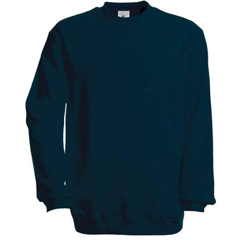 SWEATER KATOEN/PES          SET IN MARINE   XL B&C