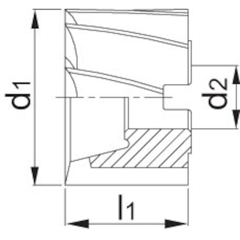 MANTELKOPFREES HSSE/CO8 8L-S27   37.360 63X40 PHAN