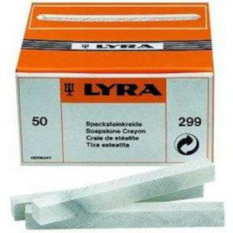 SPEKSTEENKRIJT 10X10X100MM  299 WIT           LYRA