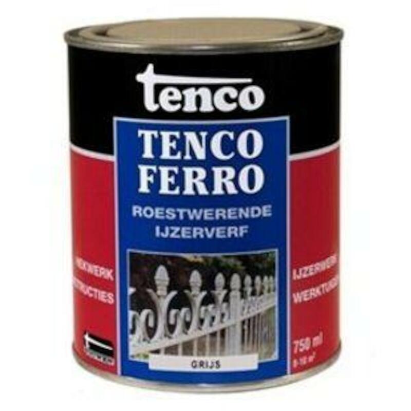 METAALPRIMER (IJZERVERF)  TENCOFERRO 750ML GRIJS