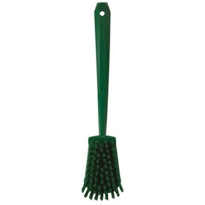 BROSSE À VAISS.DUR VERT     4186/2  410X43MM VIKAN