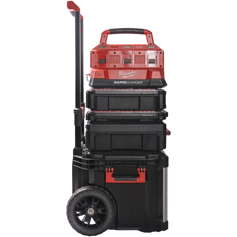 CHARGEUR POUR 6 ACCU        M18 PC6 EU PACKOUT MIL