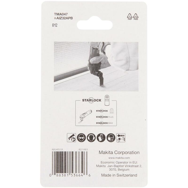 INVALZAAGBLAD 32X50MM       B-64814-5  (5ST)MAKITA