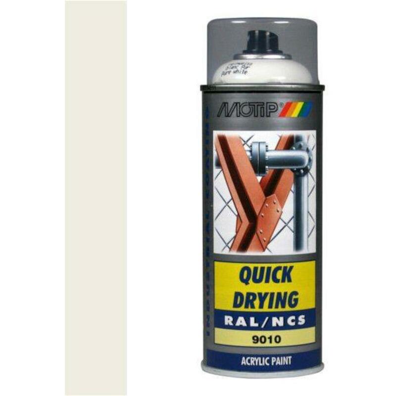ACRYLAATLAK HELDERWIT HG    07040 - 400ML. RAL9010