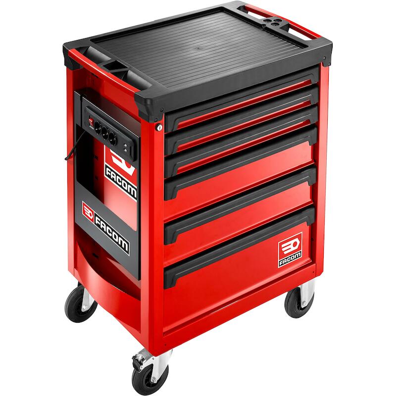 GEREEDSCHAPSWAGEN 6L. ROOD  ROLL.6M3A        FACOM