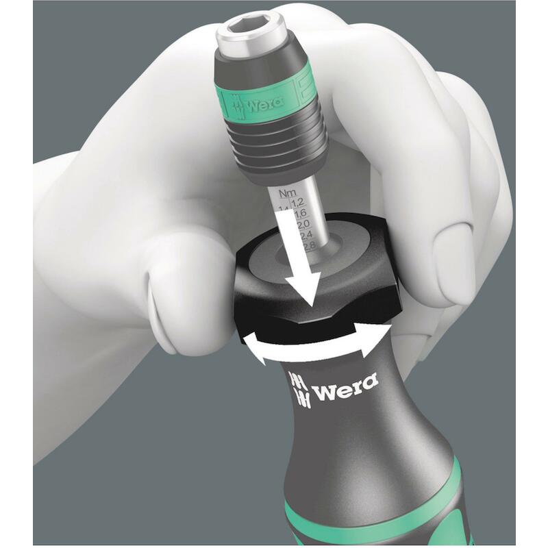 WERA 7440/41/42 KRAFTFORM MOMENTSCHROEVENDRAAIER-SET 0,3-6,0 NM (27 -DELIG)
