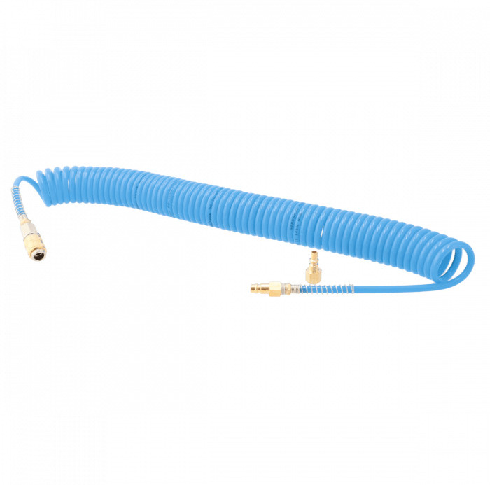 TUYAU SPIRALÉ 10 MTR 5X8MM INCL. RACCORD