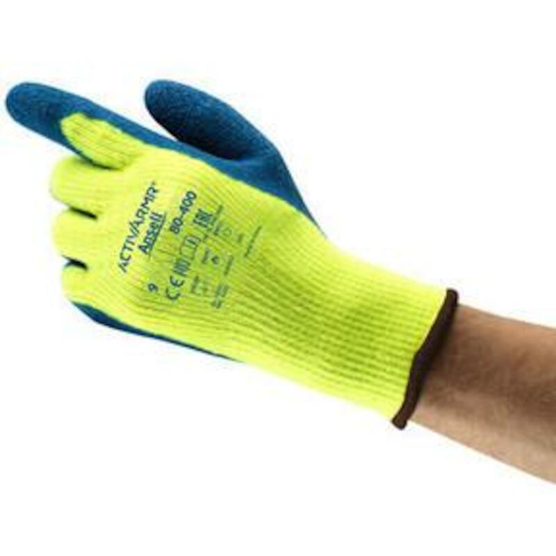 GANT ACTIVARMR JAUNE/BLEU   80-400       10 ANSELL