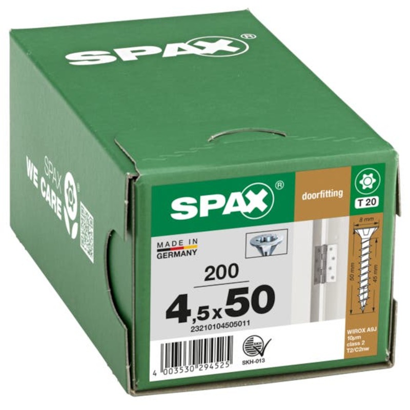 HOUTBOUWSCHROEF VD T20 TSTAR+  4,5X50 WIROX
