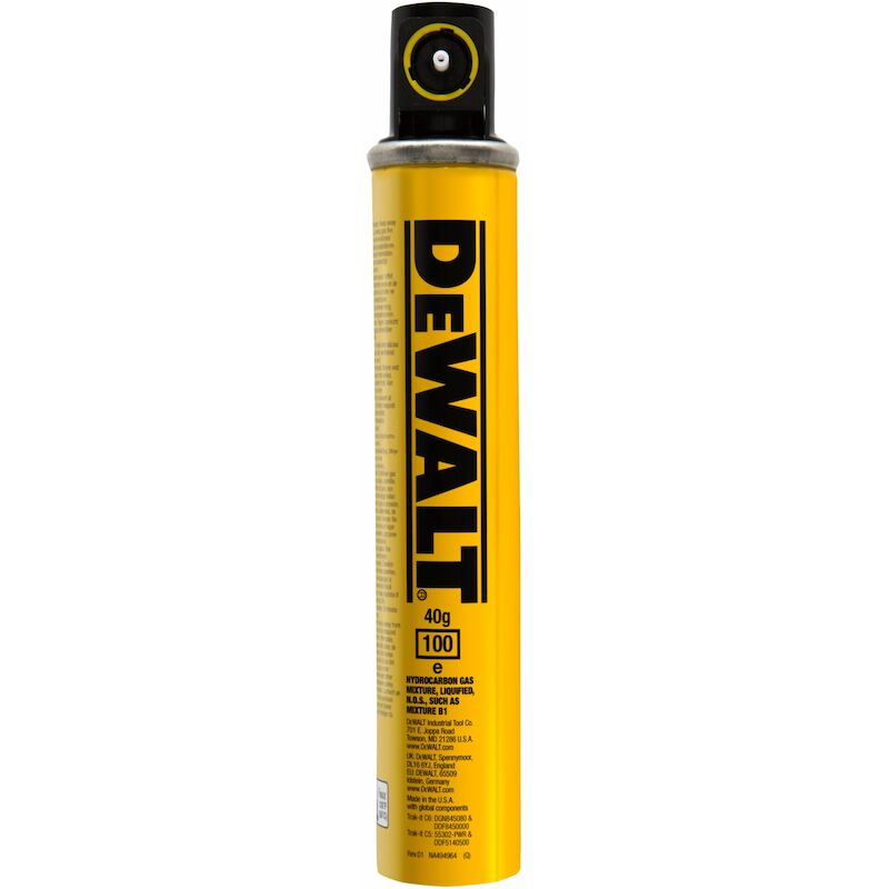 CARTOUCHE DE GAZ C6 TRAK-IT DDF8450000      DEWALT
