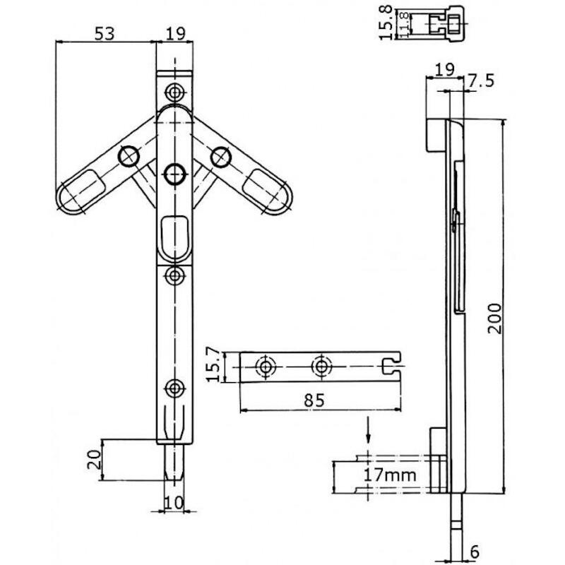 KANTSCHUIF PVC BESLAGGROEF  8032               KFV