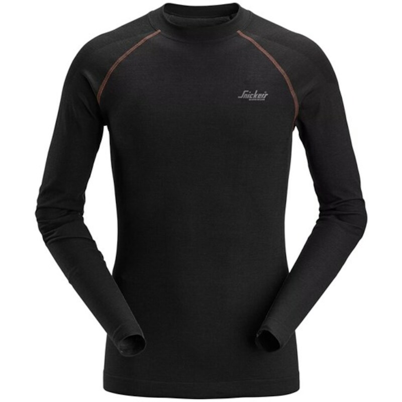 MAILLOT MANCHES L. THERM.   9483 NOIR    3XL SNICK